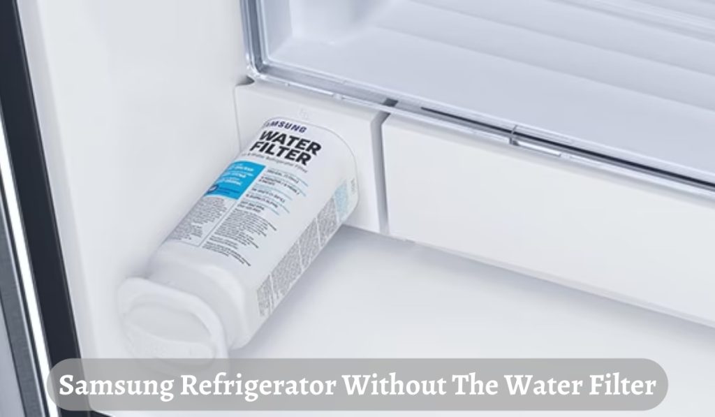 Samsung Refrigerator Without The Water Filter