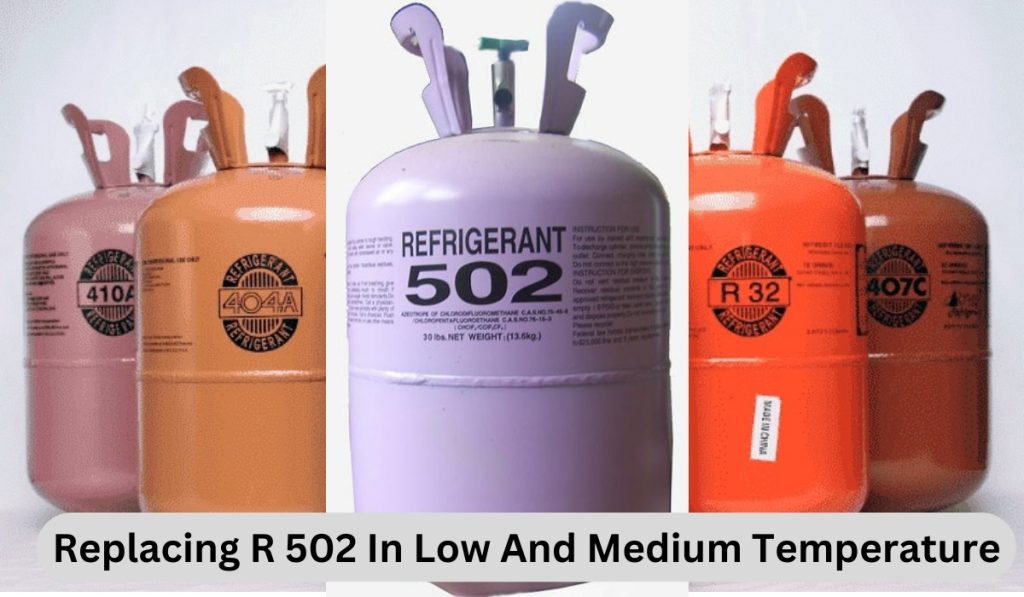 Replacing R 502 In Low And Medium Temperature