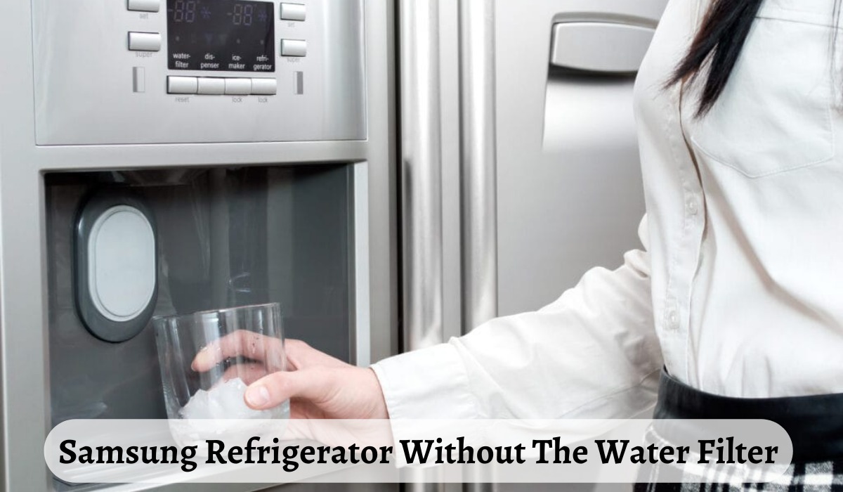 Samsung Refrigerator Without The Water Filter