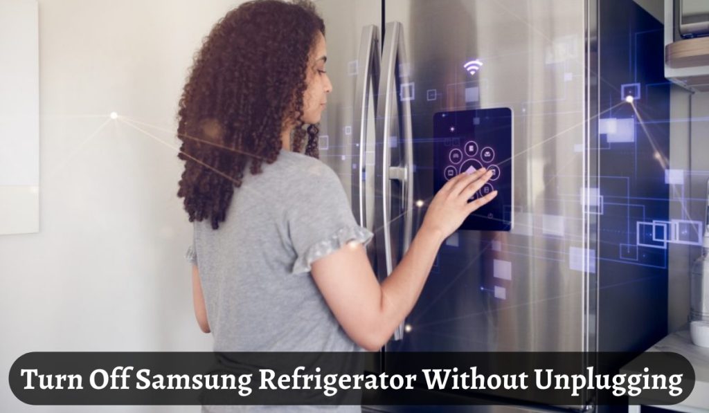 Turn Off Samsung Refrigerator Without Unplugging