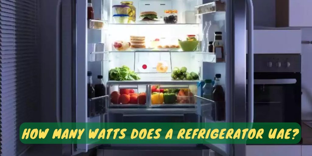 How Many Watts Does A Refrigerator UAE?