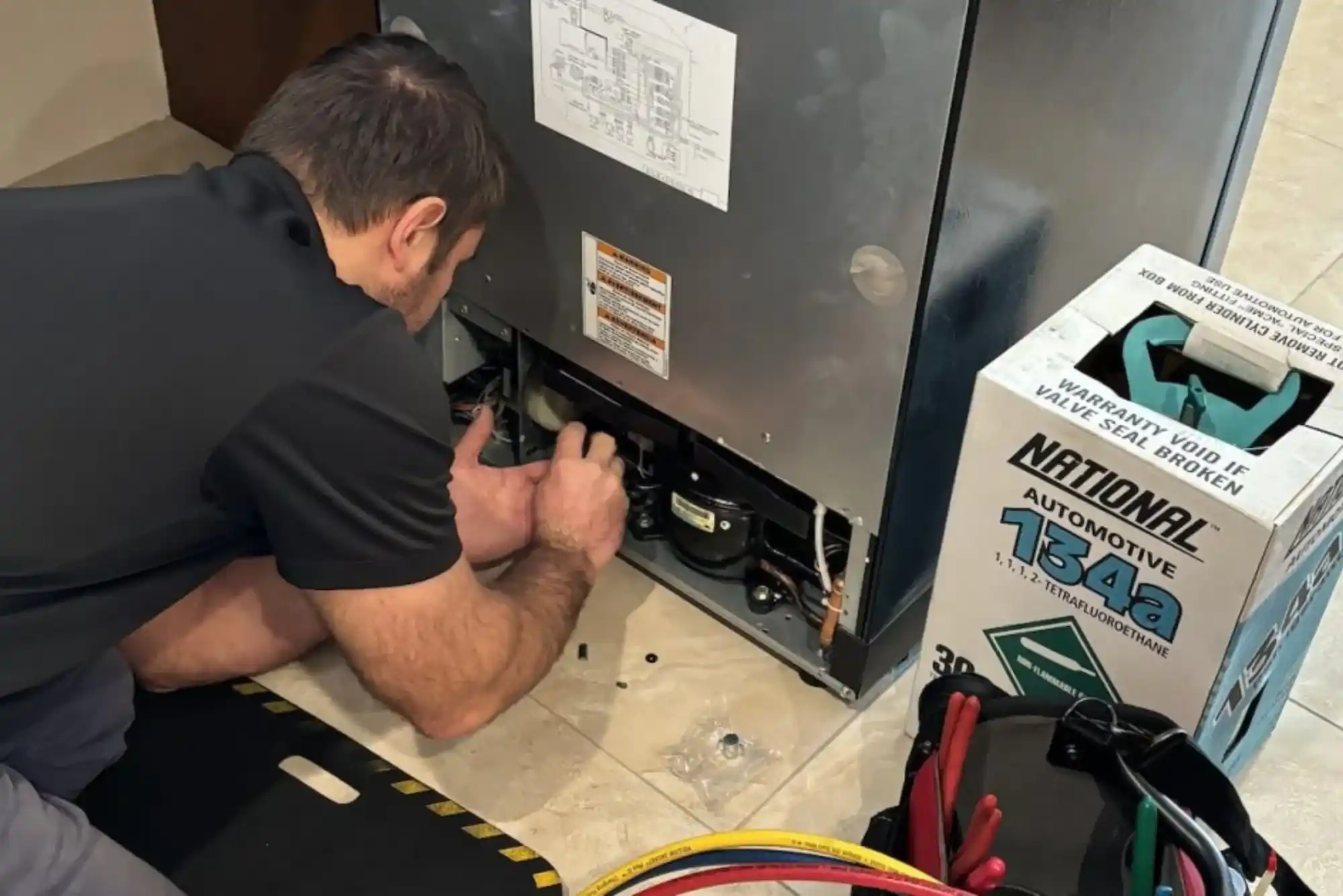 Affordable Refrigerator Repair and Compressor Replacement UAE