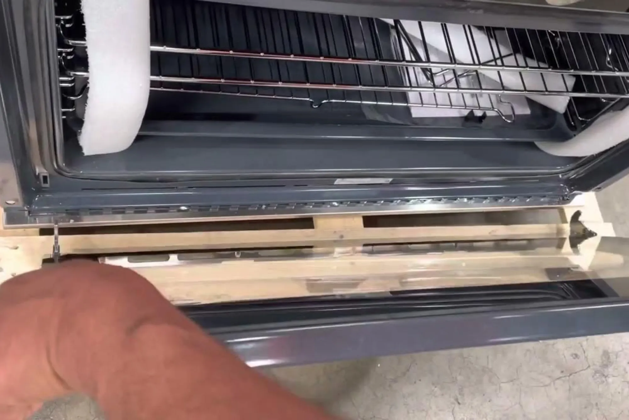 Oven Door Spring Repair