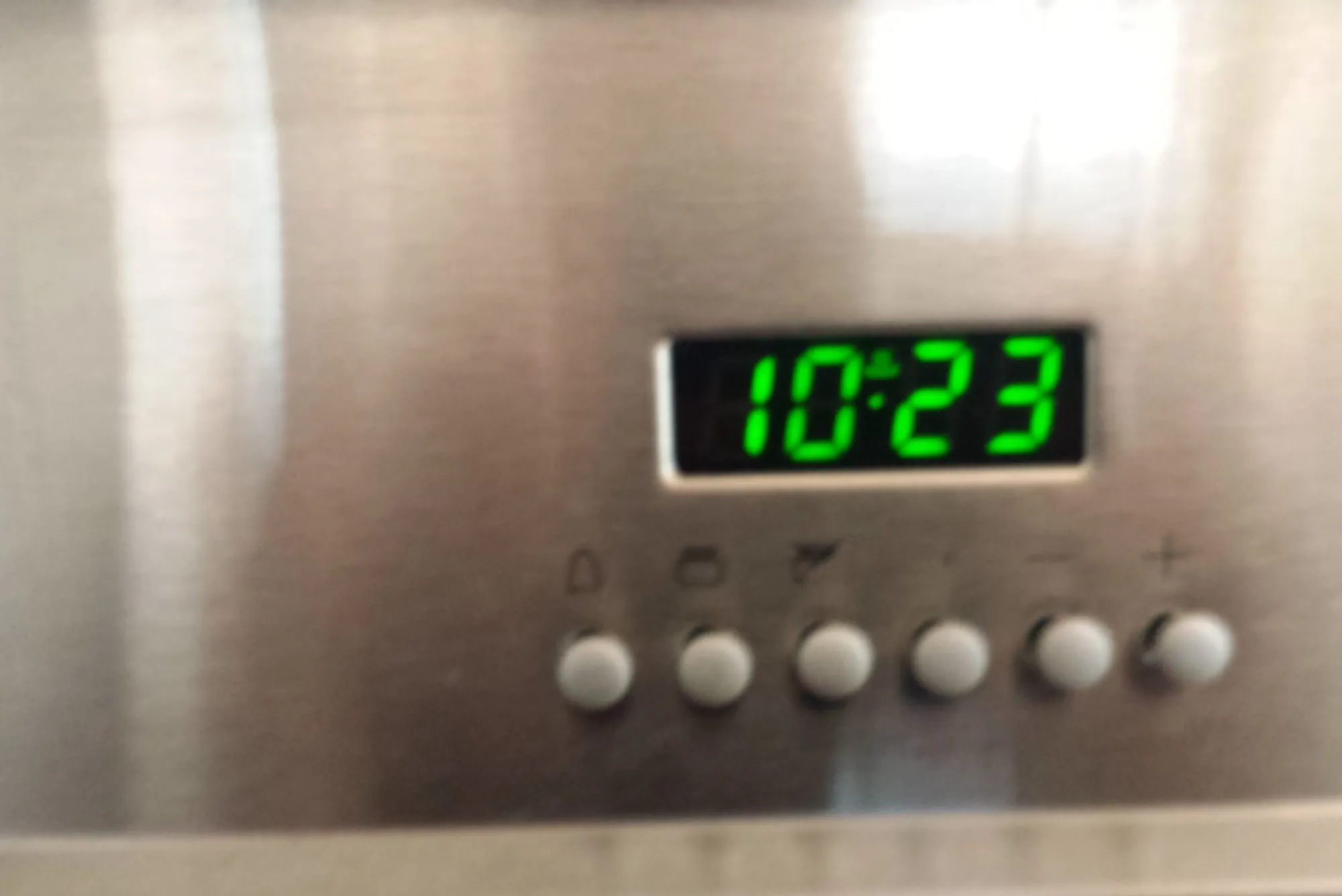 Oven Clock Reset Procedure