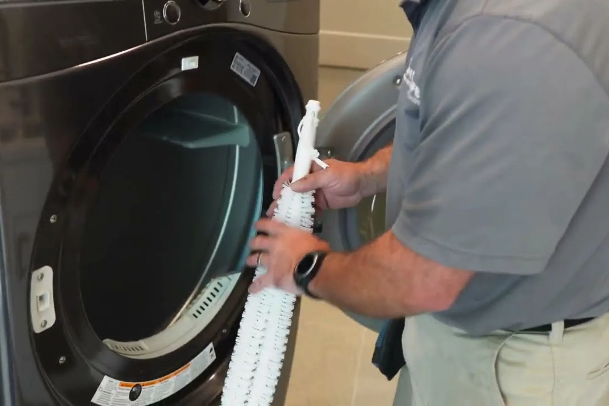 Dryer Blower Wheel Cleaning