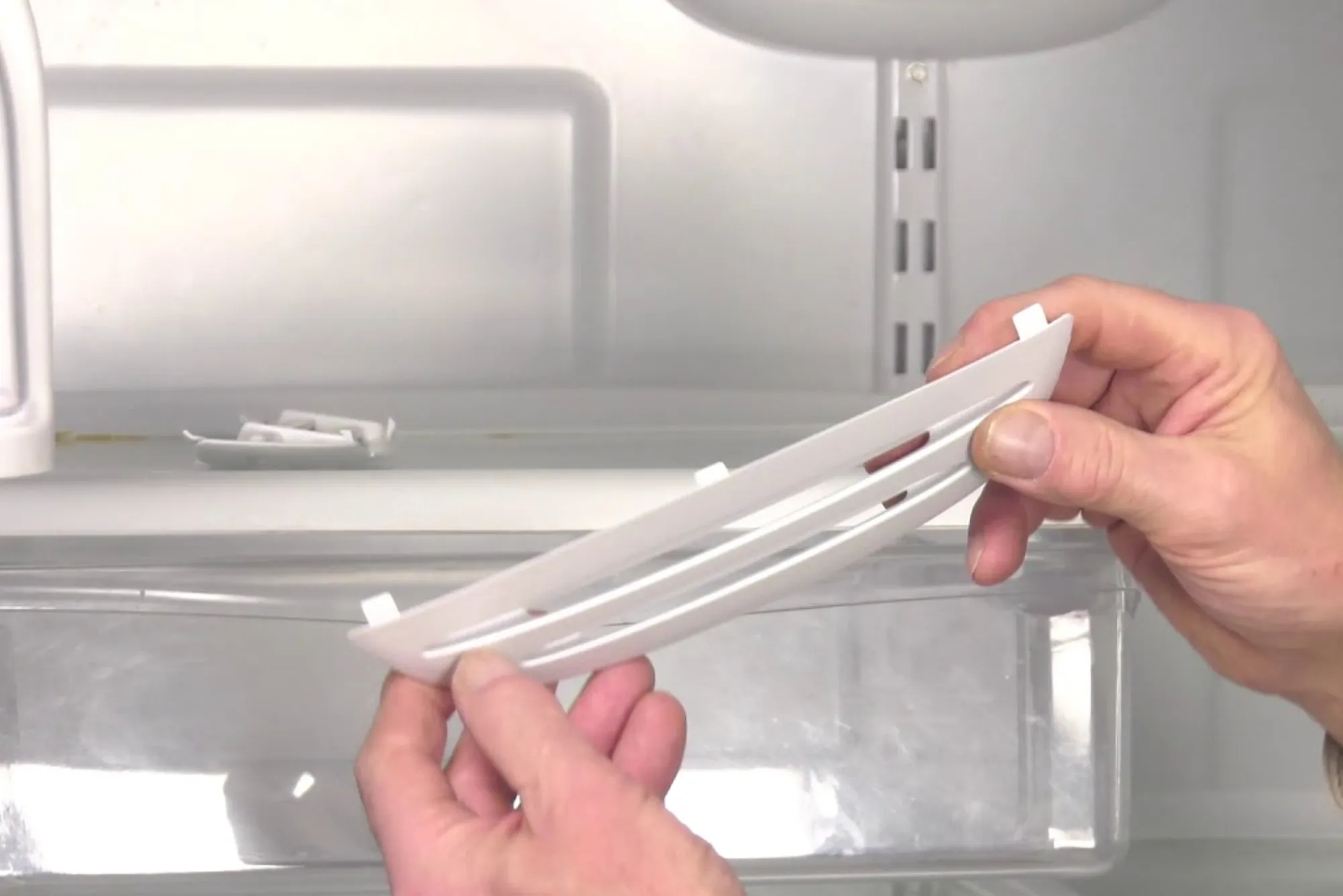 Refrigerator Damper Control Door