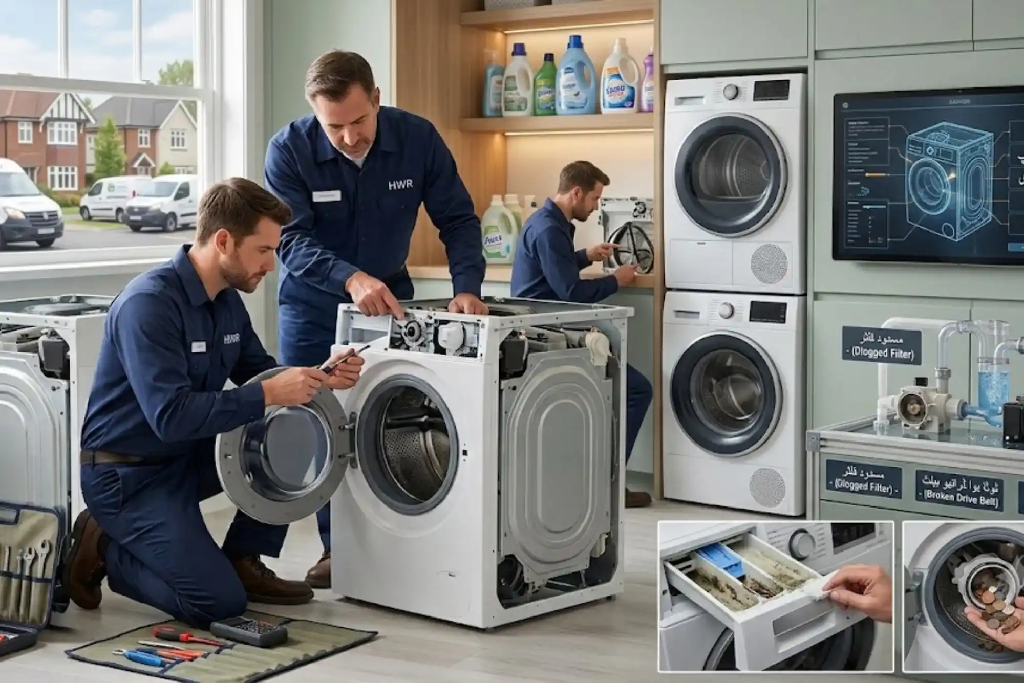 Common Washing Machine Problems